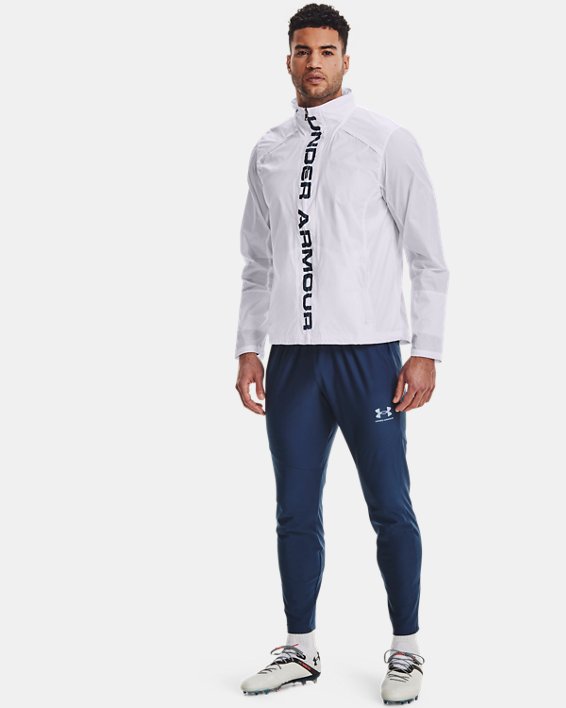Men's UA Storm Accelerate Pro Shell Jacket, White, pdpMainDesktop image number 2